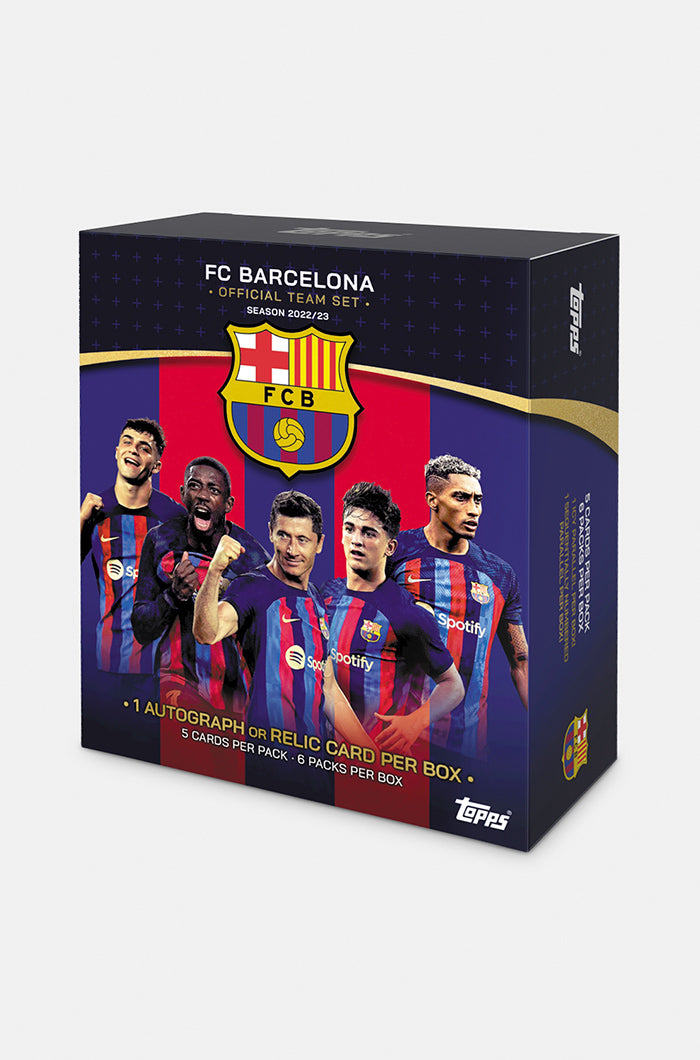 2022-23 Topps FC Barcelona Official Team Set